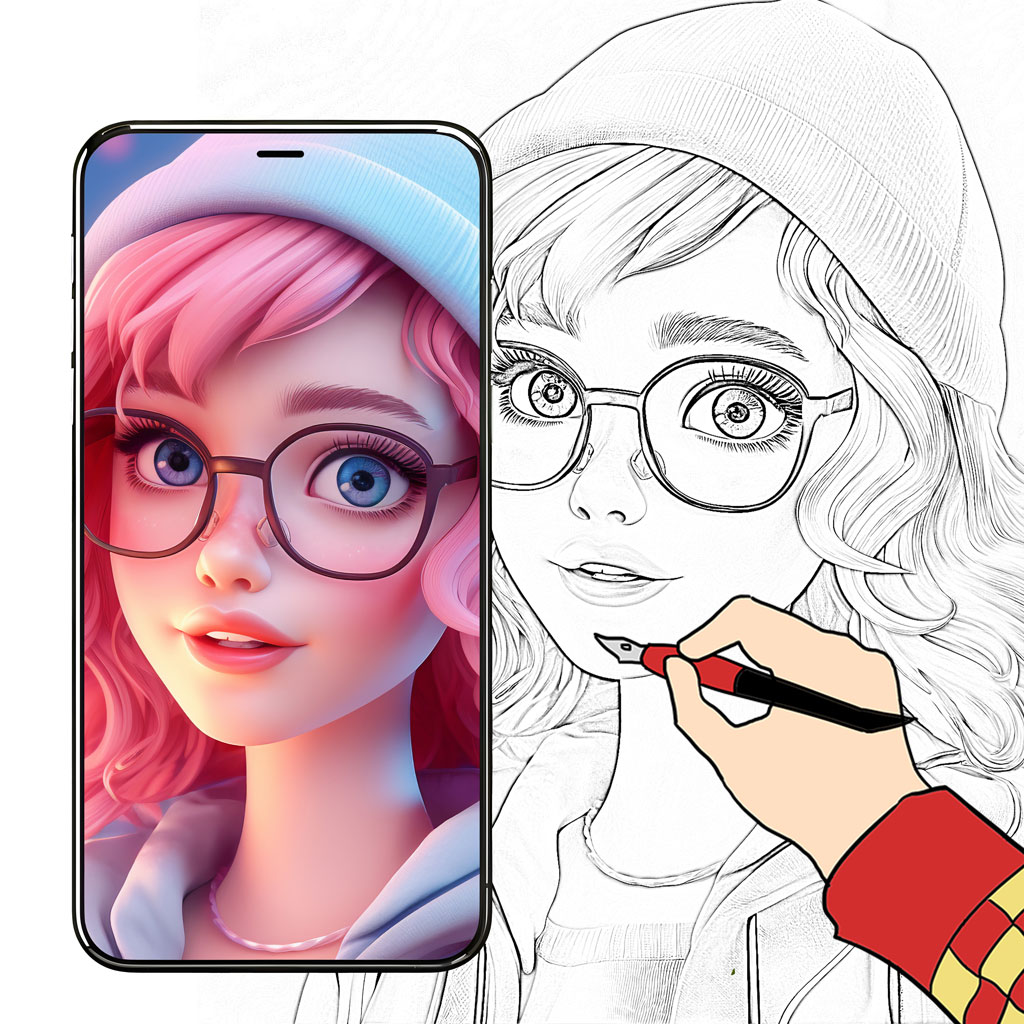 AR Drawing: Sketch, Trace & Paint icon